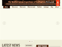 Tablet Screenshot of meetnetwork.org